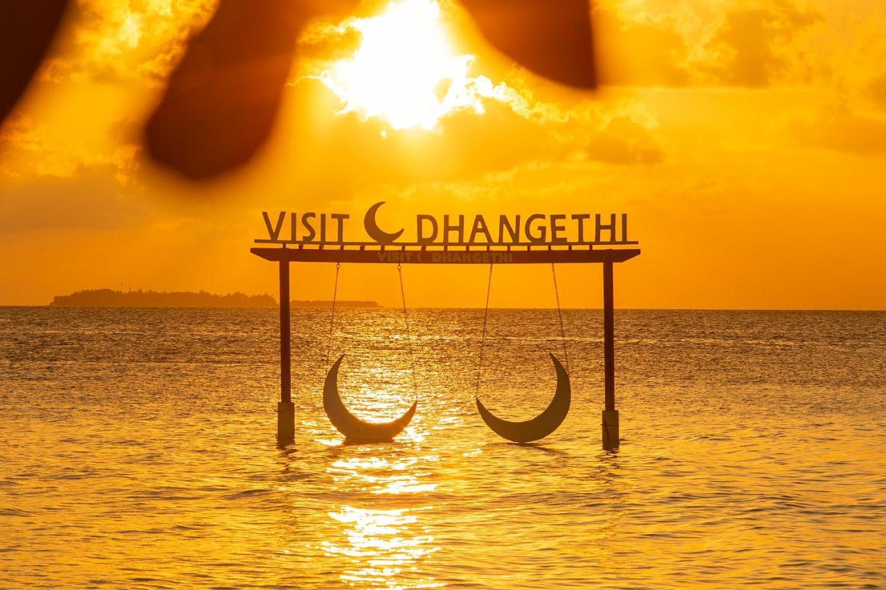 Sunset Beach View Dhangethi Esterno foto